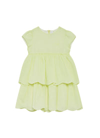 Short-sleeved ruffled dress - Luce