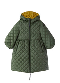 Military down jacket with hood - Abete Argenteo & Lichene