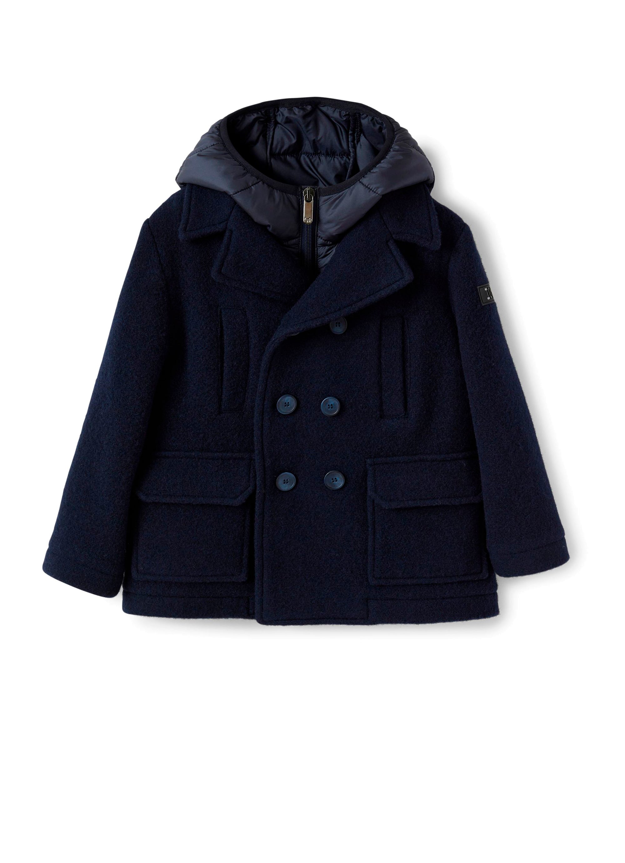 Double breasted coat - Blue & Blue