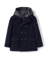 Peacoat jacket with waistcoat - Blue Scuro & Blue Scuro