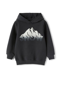 Snow print hoody - Onice