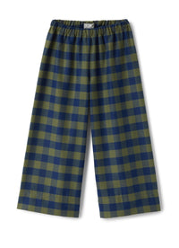 Printed culottes - Verde Corteccia