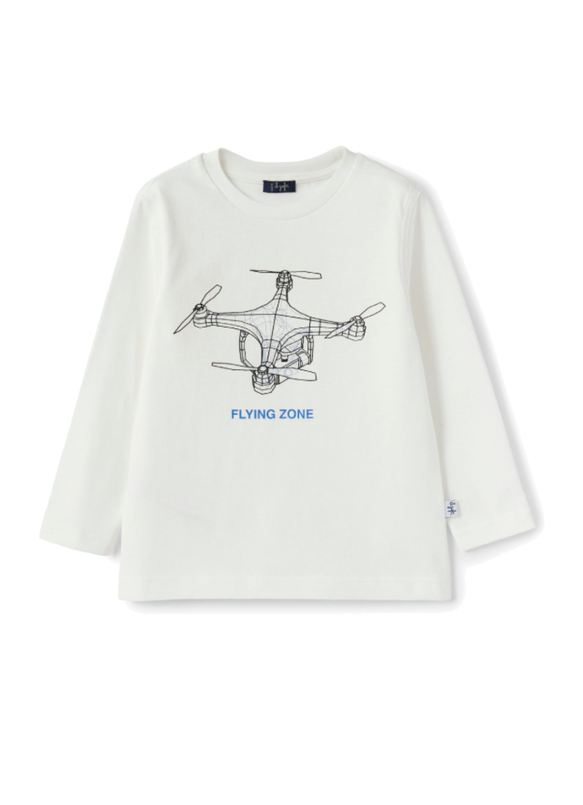 T-shirt with drone print - Latte & Nuvola