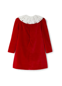 Lace trapeze dress - Ciliegia