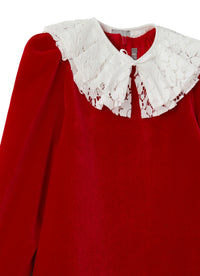 Lace trapeze dress - Ciliegia