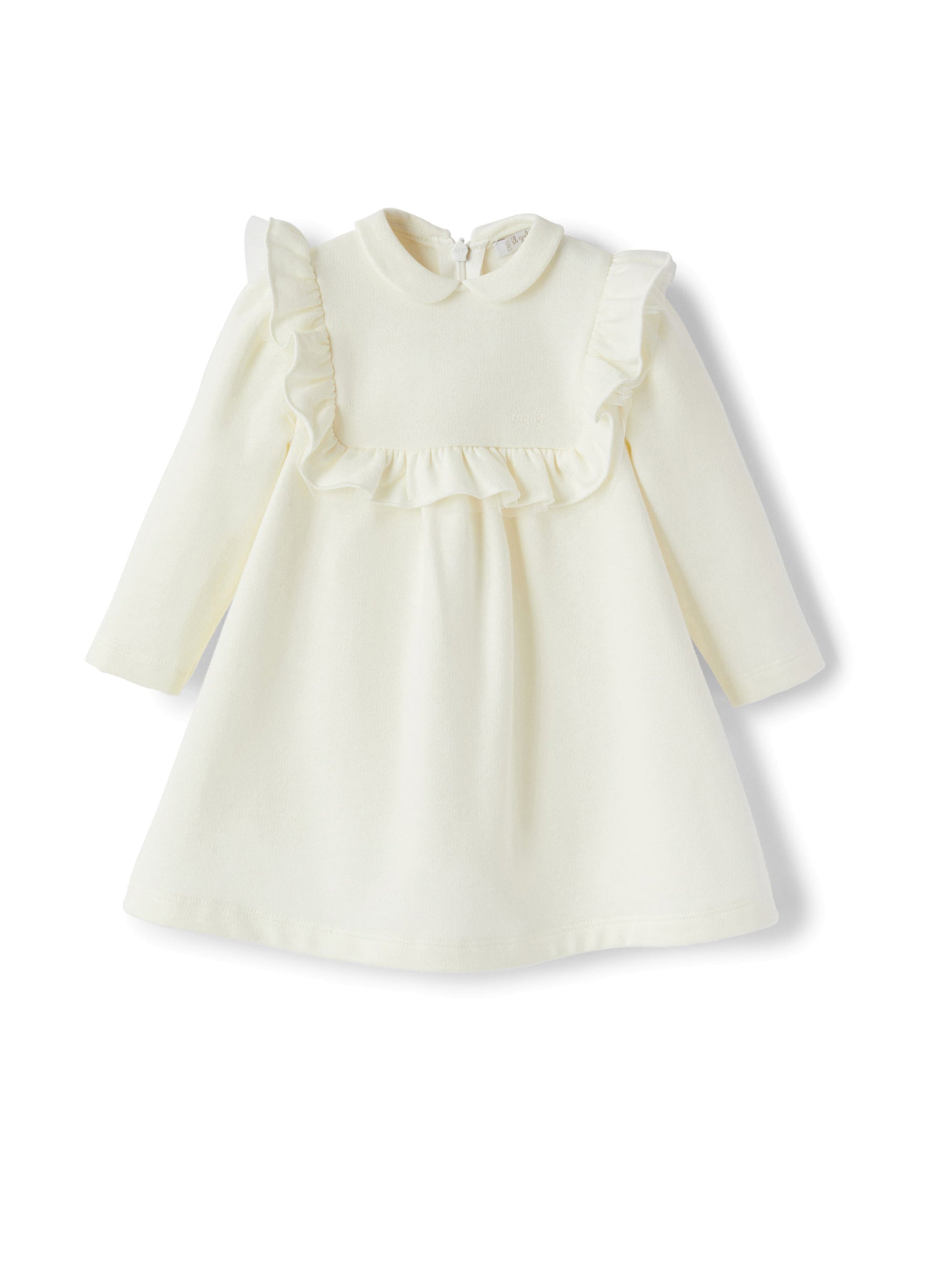 Ruffle dress - Latte