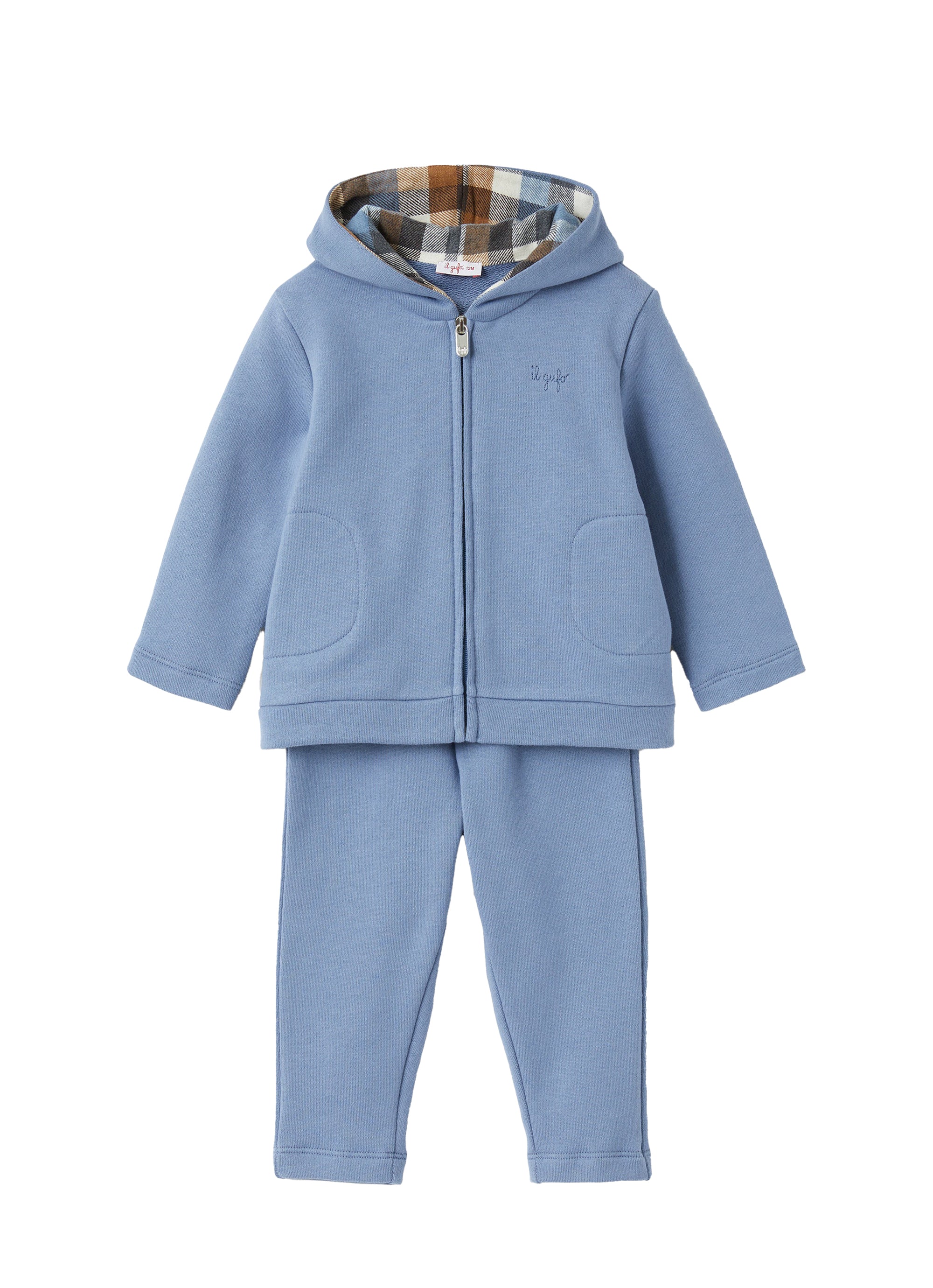 Fleece two-piece set - Avio Chiaro & Aviatore