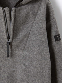 Hooded fleece suit - Grigio Ferro