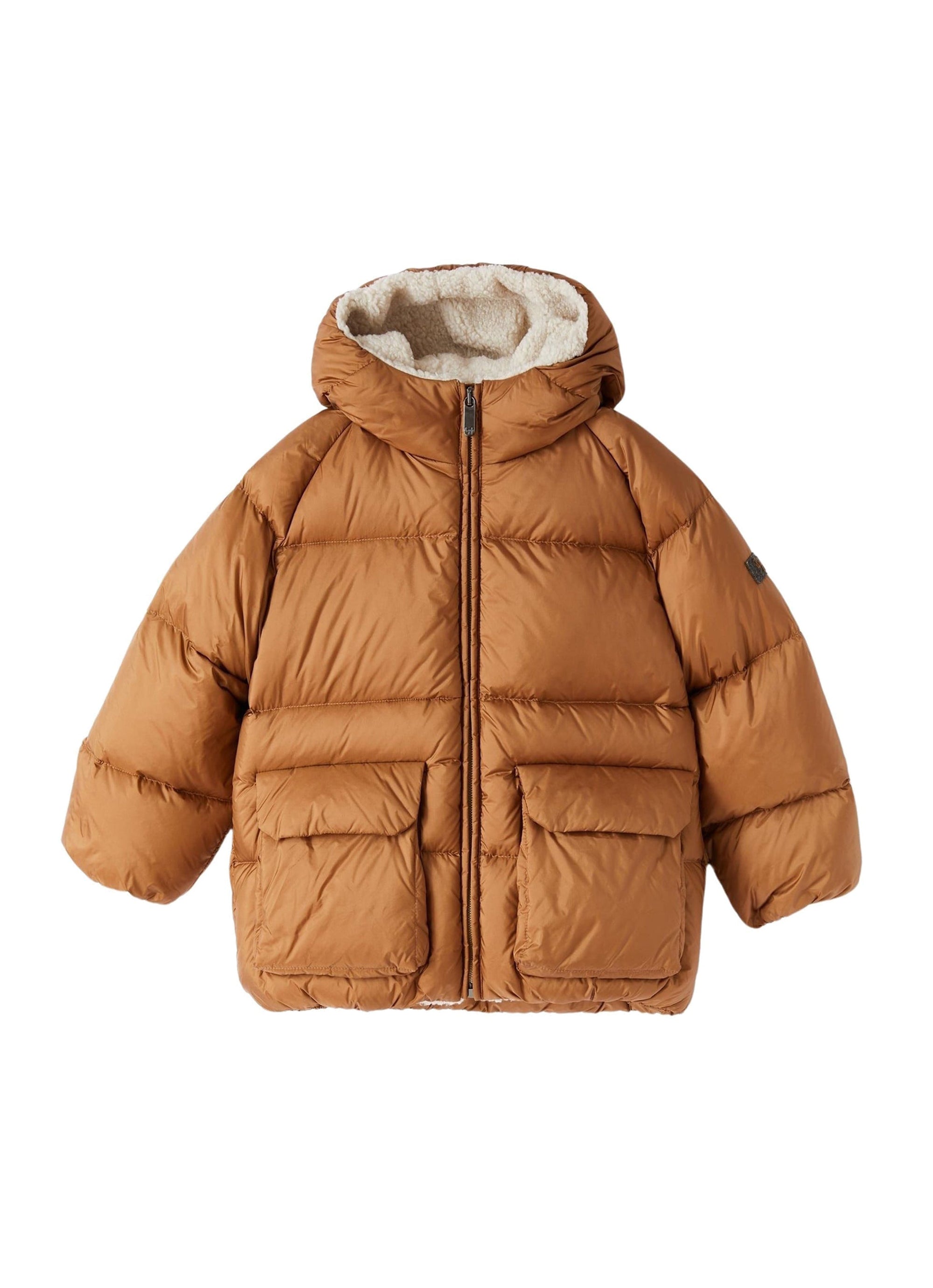 Short fleece down jacket - Ghianda