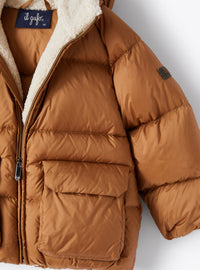 Short fleece down jacket - Ghianda