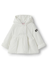 Hooded padded jacket - Vanilla