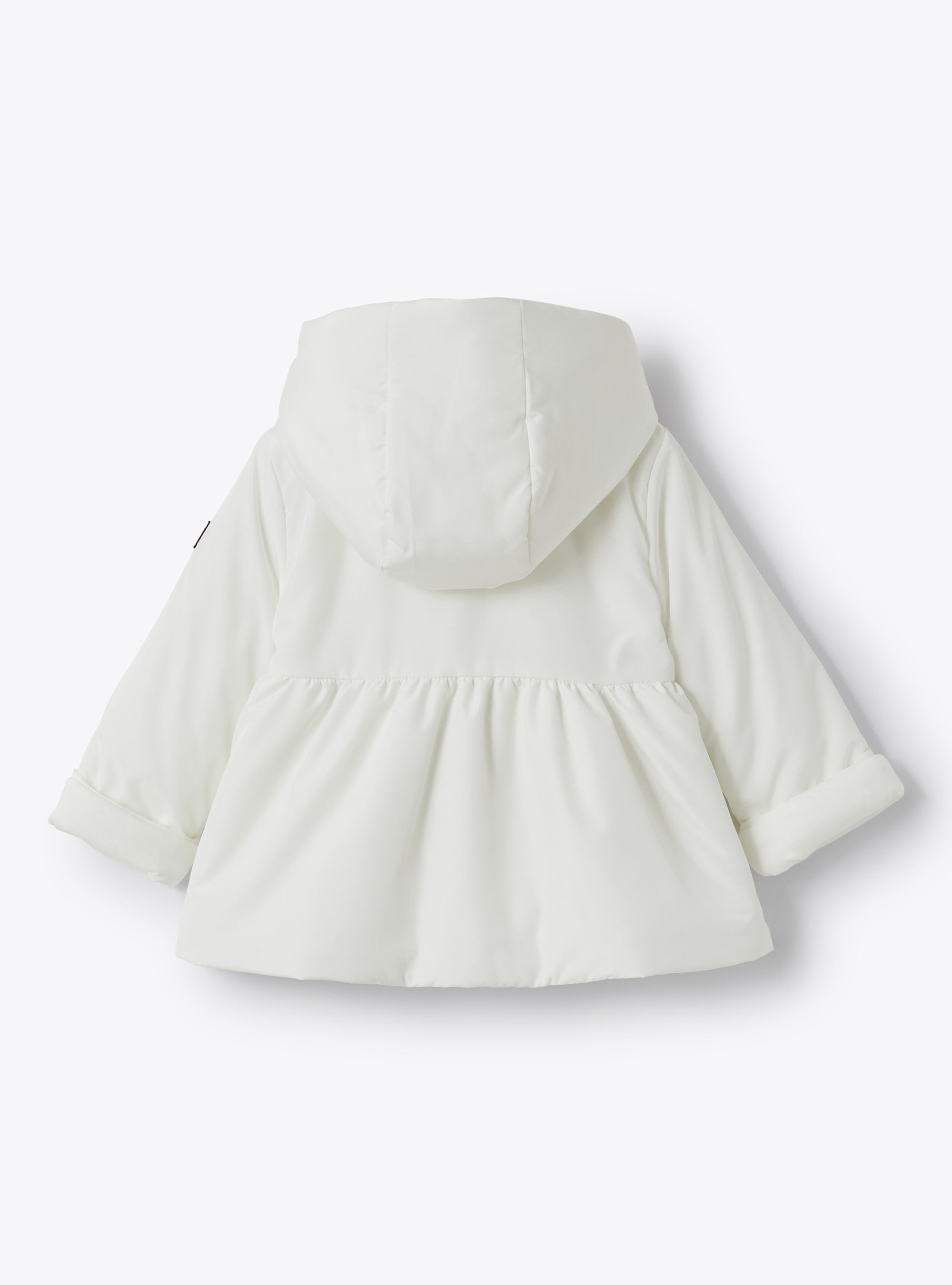 Hooded padded jacket - Vanilla