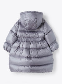 Quilted hooded jacket - Night Sky