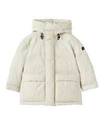 Down parka with crinkled effect - Grigio Tofane