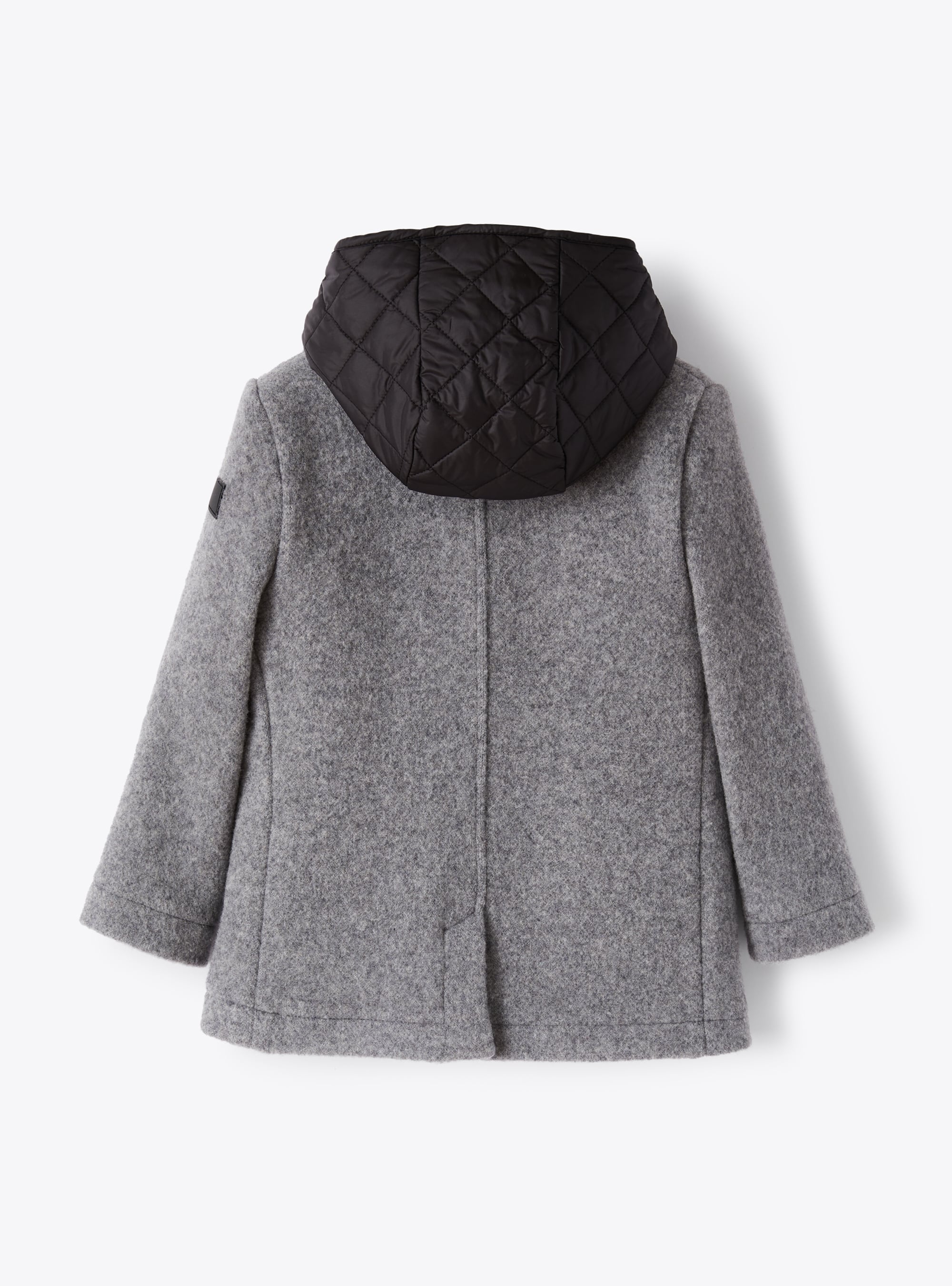 Peacoat jacket with waistcoat - Grey & Black