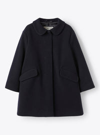Long wool coat - Blue