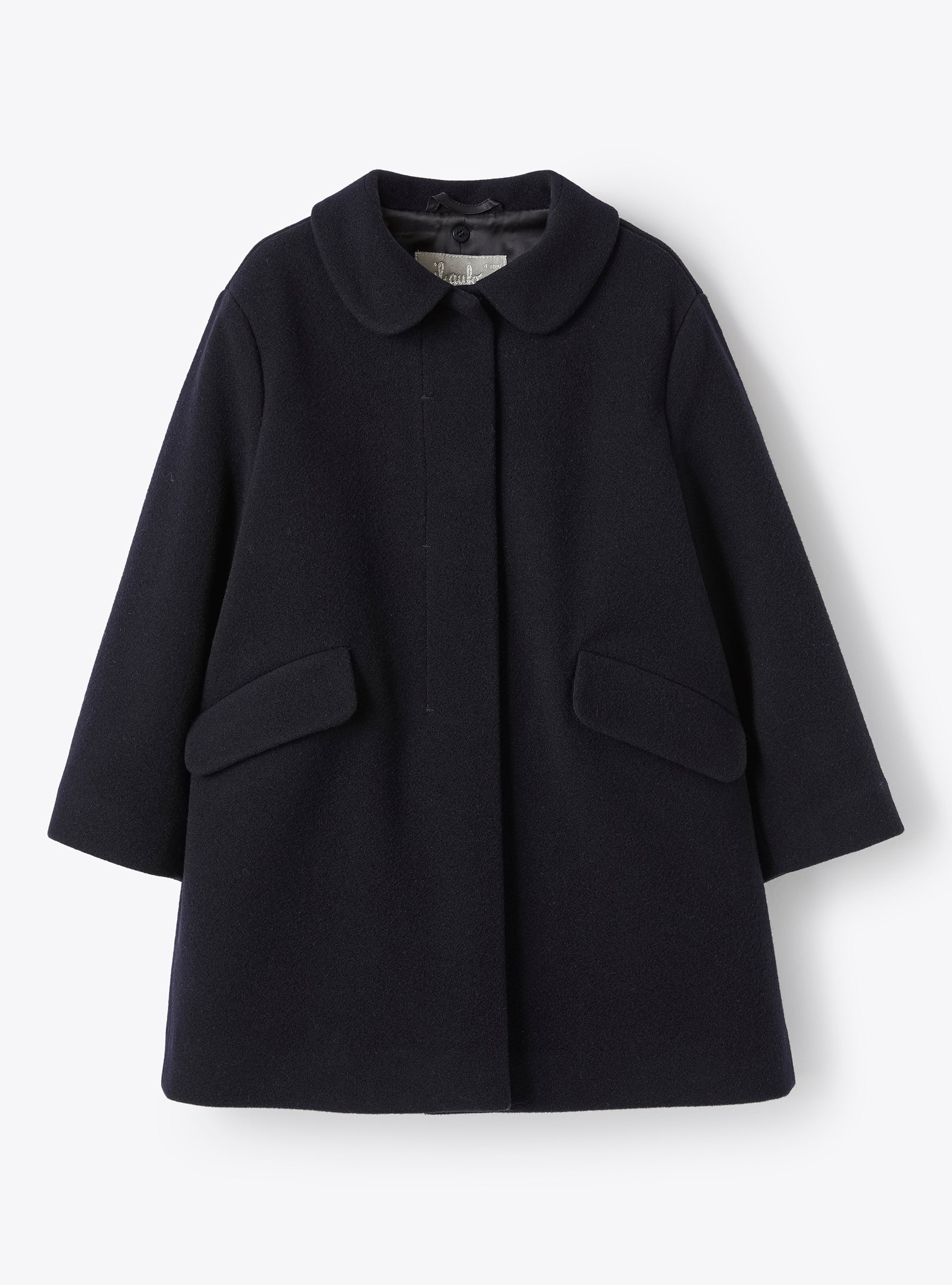 Long wool coat - Blue