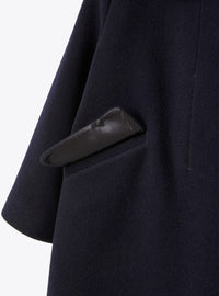 Long wool coat - Blue