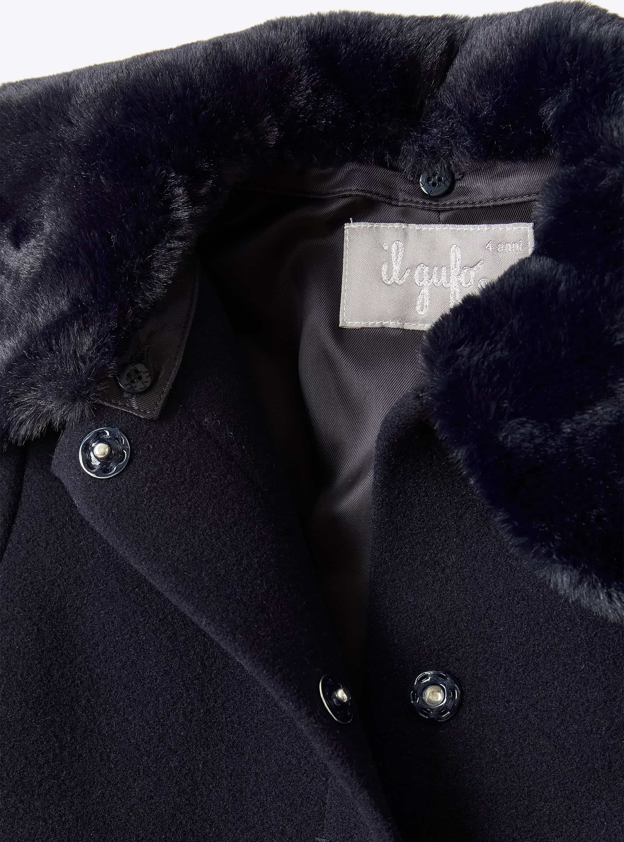 Long wool coat - Blue