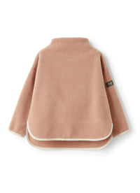 Fleece jumper with contrasting trim - Rosa & Sabbia
