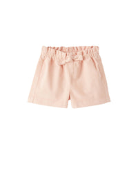 Velvet Bermuda shorts - Quartz Pink