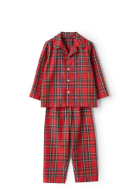 Plaid pyjamas - Berry Red
