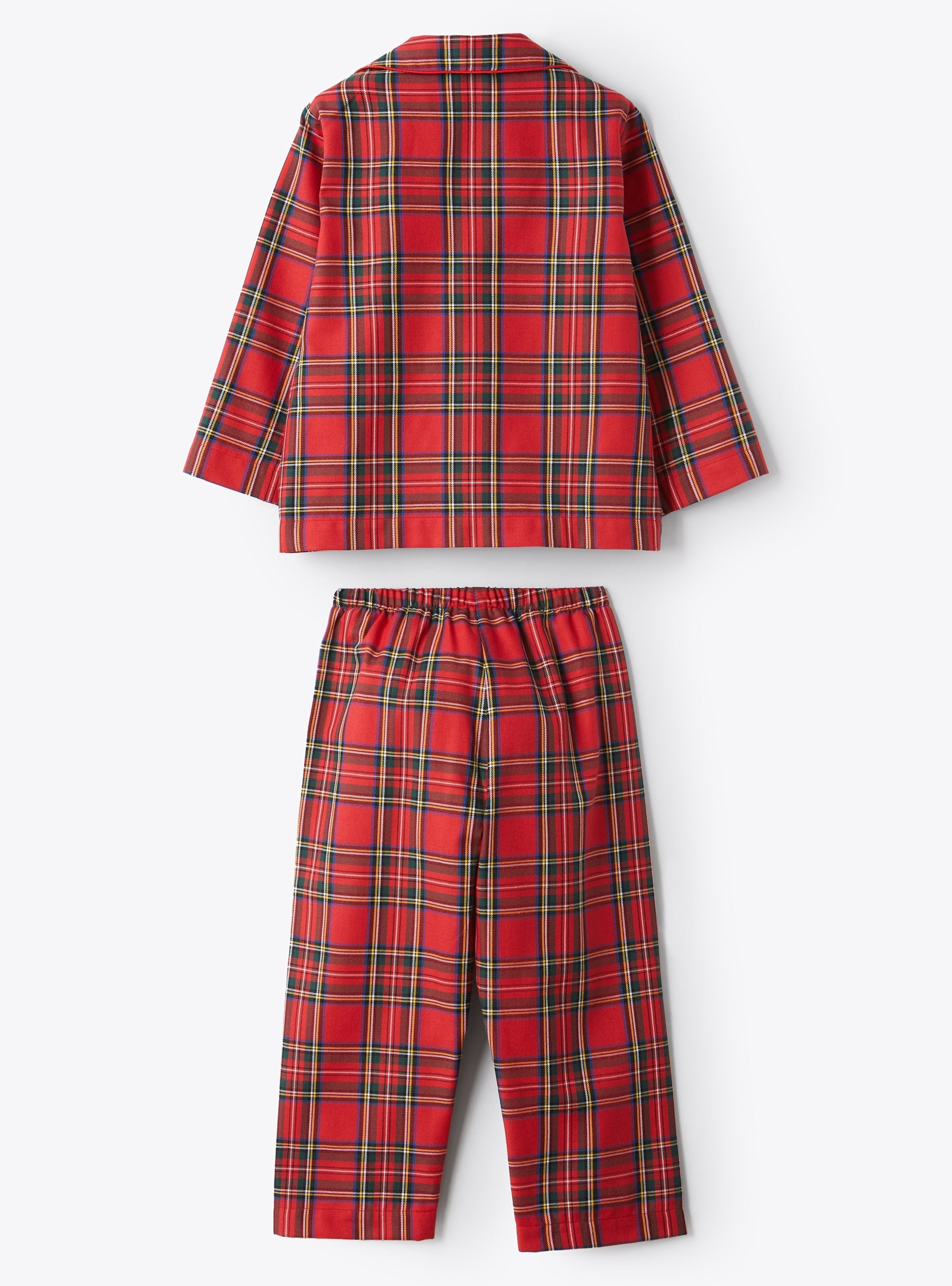 Plaid pyjamas - Berry Red