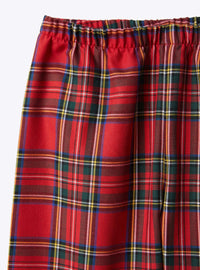 Plaid pyjamas - Berry Red