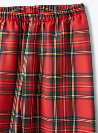 Plaid pyjamas - Berry Red