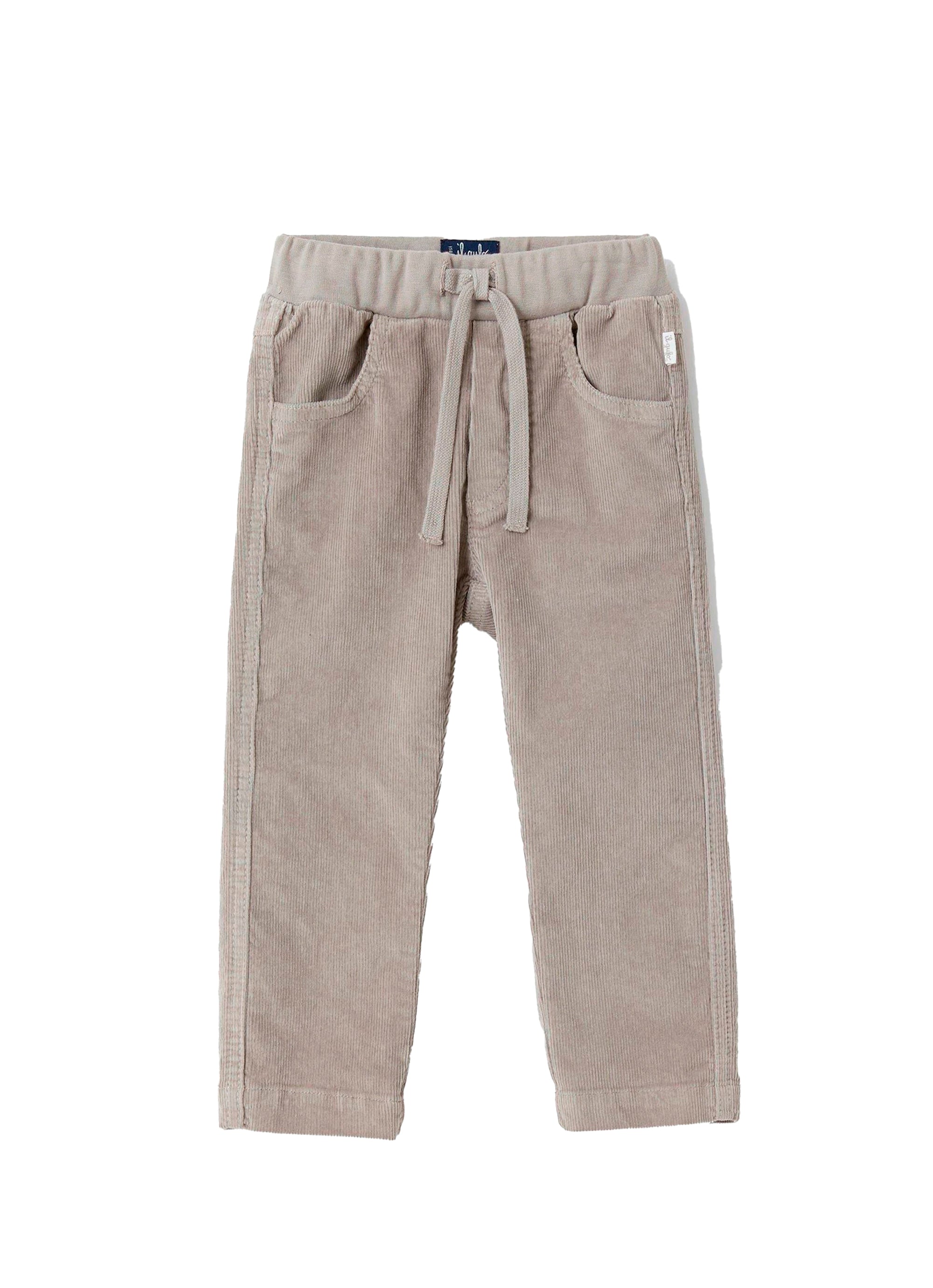 Loose-fitting ribbed trousers - Roccia
