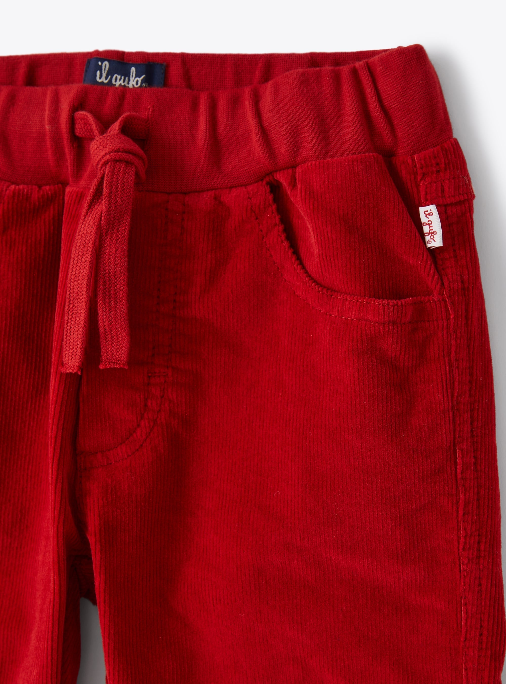 Loose-fitting ribbed trousers - Bacca