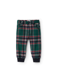 Tartan trousers - Pine Green
