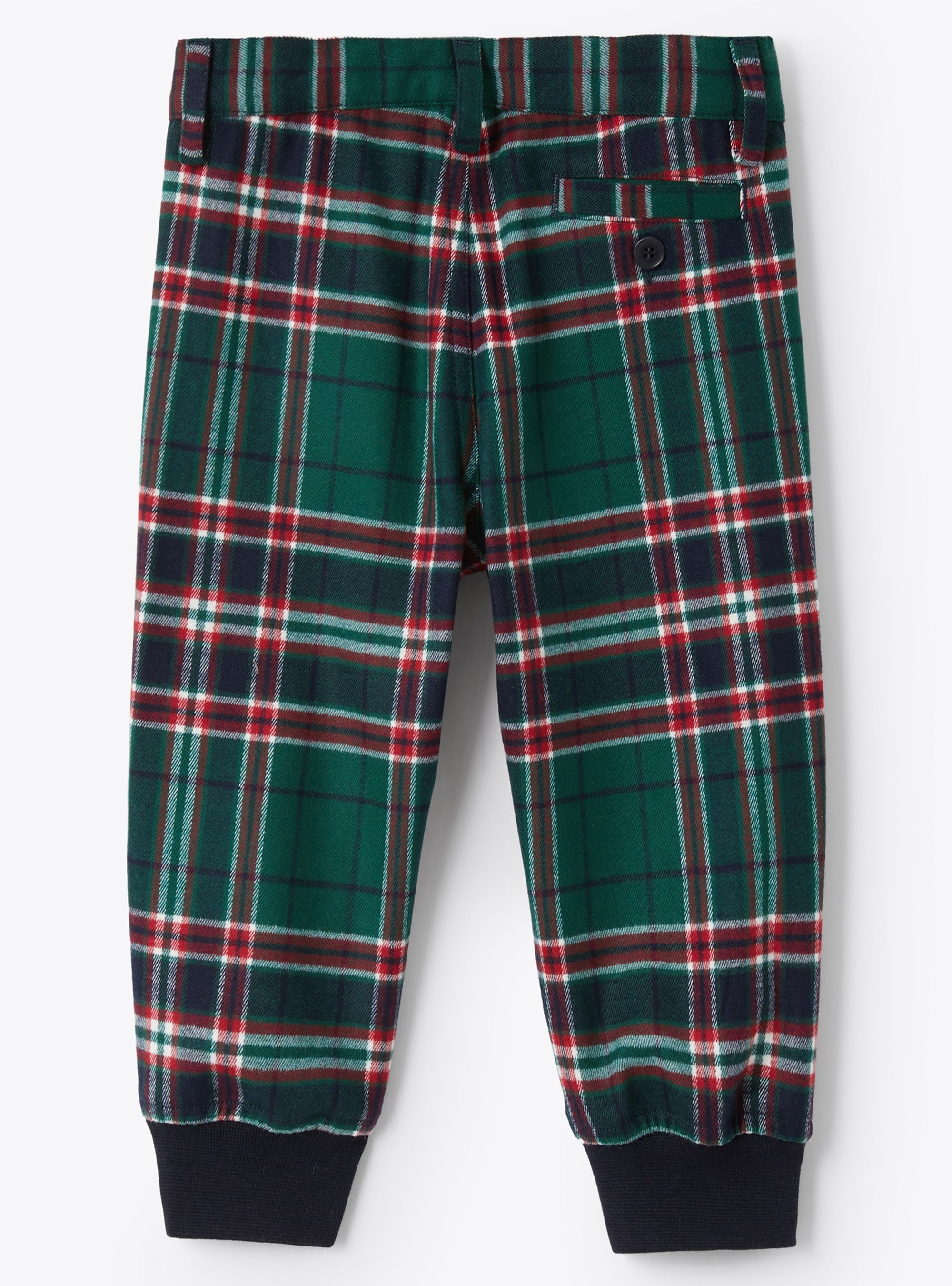 Tartan trousers - Pine Green