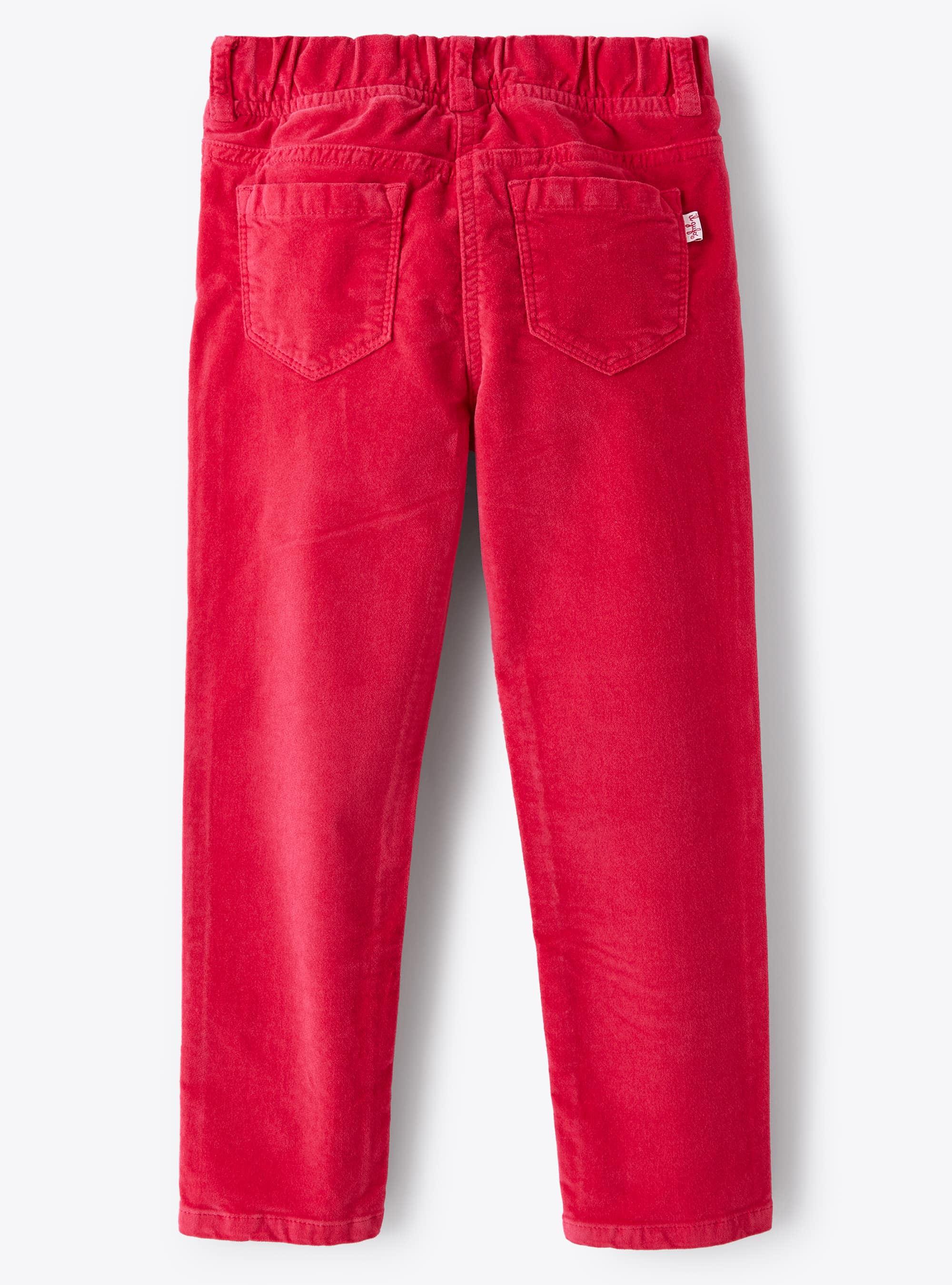 Slim-fit stretch trousers - Fuxia