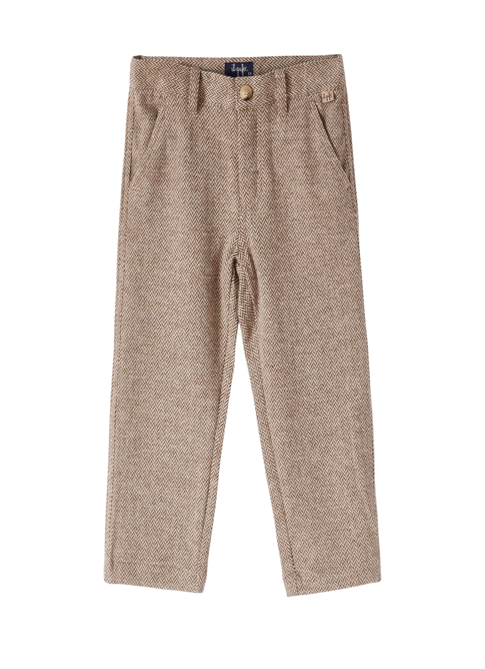 Classic adjustable trousers - Caffe