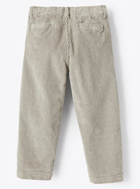 Ribbed trousers with pockets - Roccia