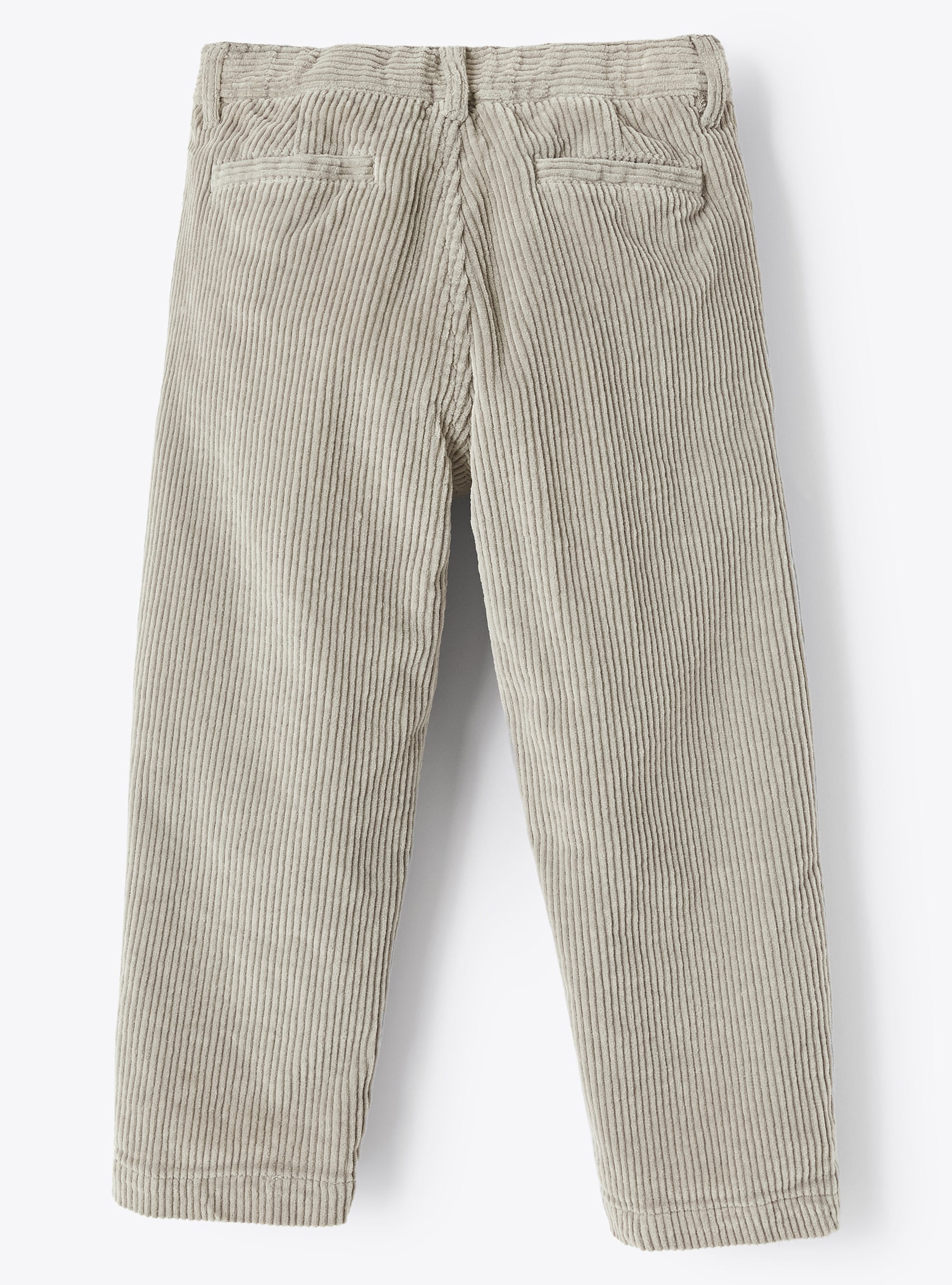 Ribbed trousers with pockets - Roccia