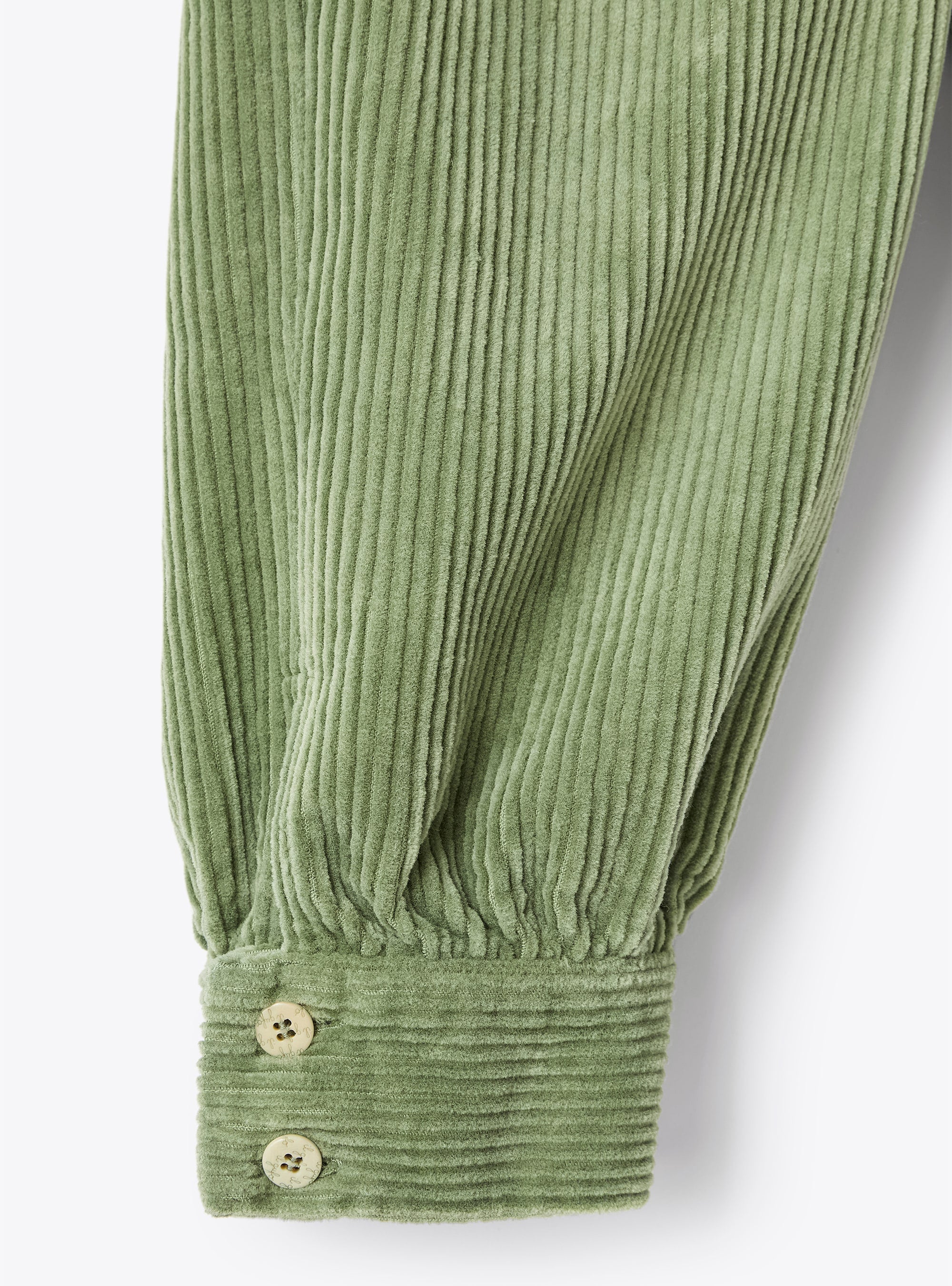 Trousers with darts - Verde Foglia