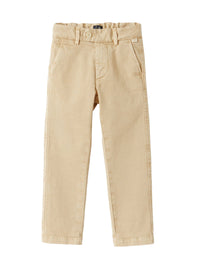 Slim-fit stretch chino trousers - Ginger