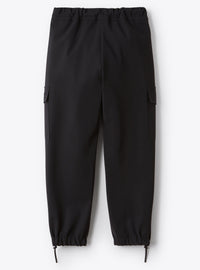 Sensitive fabric cargo trousers - Nero