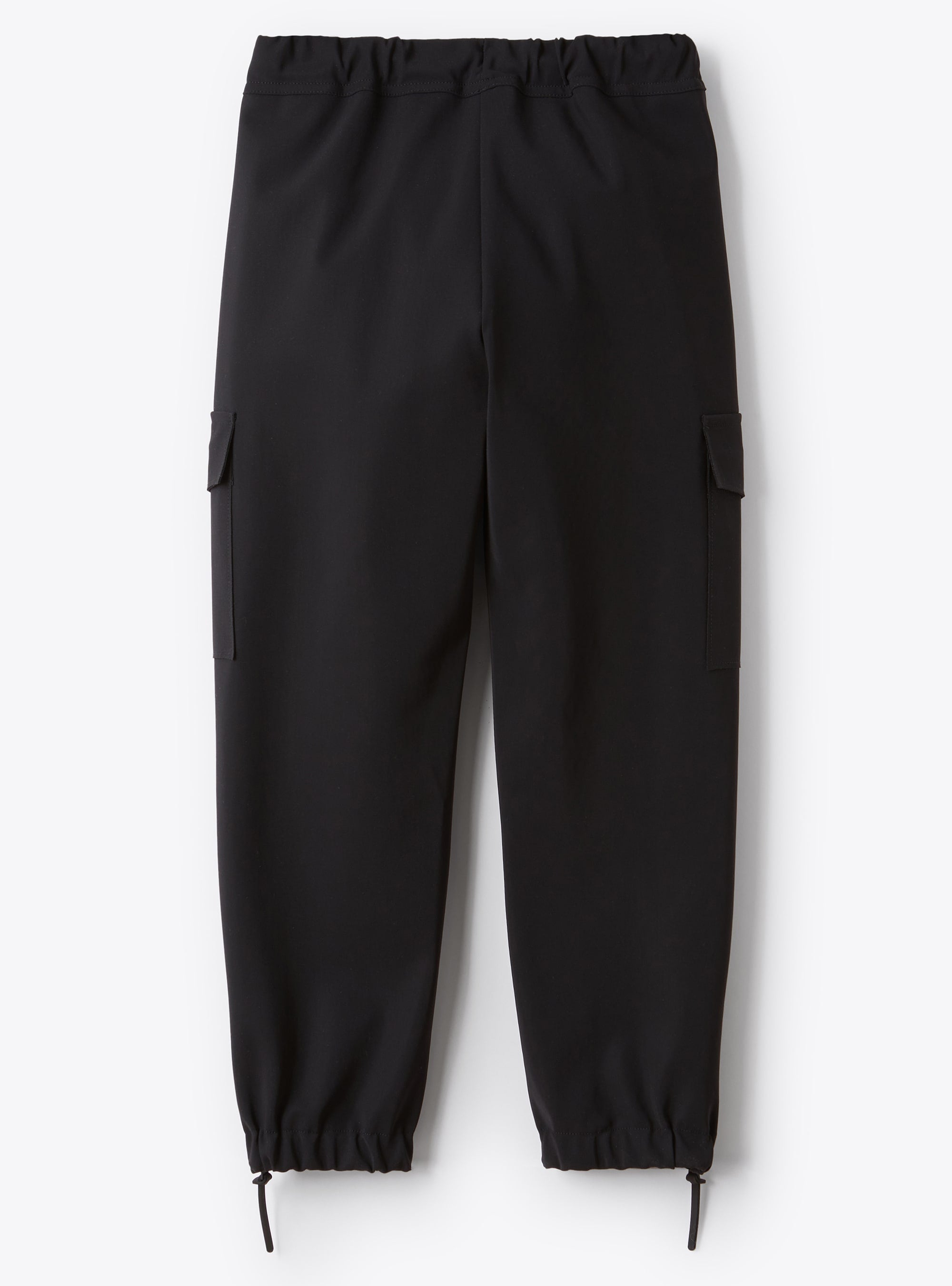 Sensitive fabric cargo trousers - Nero