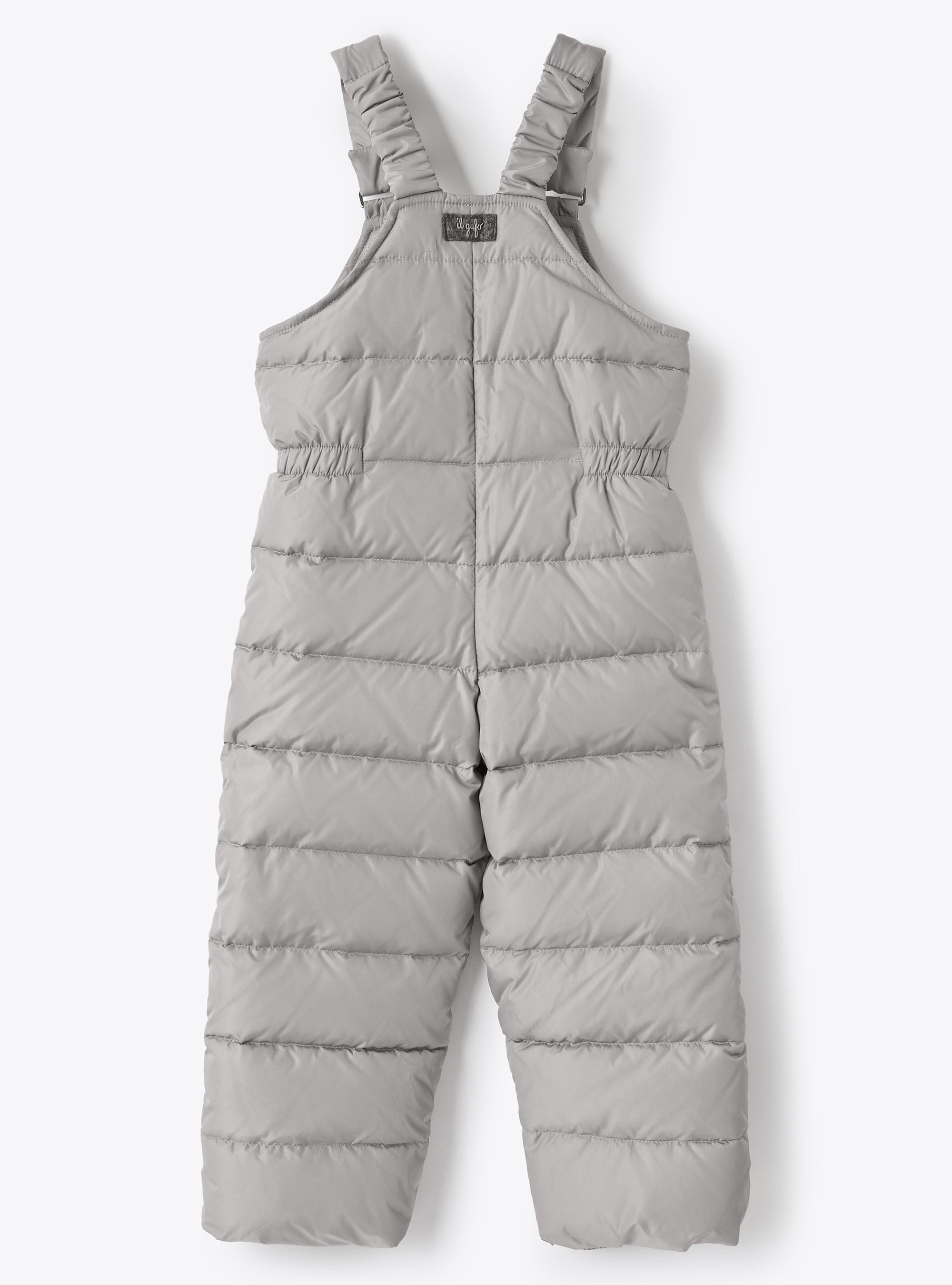 Down overalls - Stone Grey