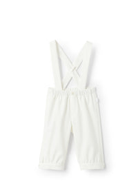 Overalls with removable braces - Milk