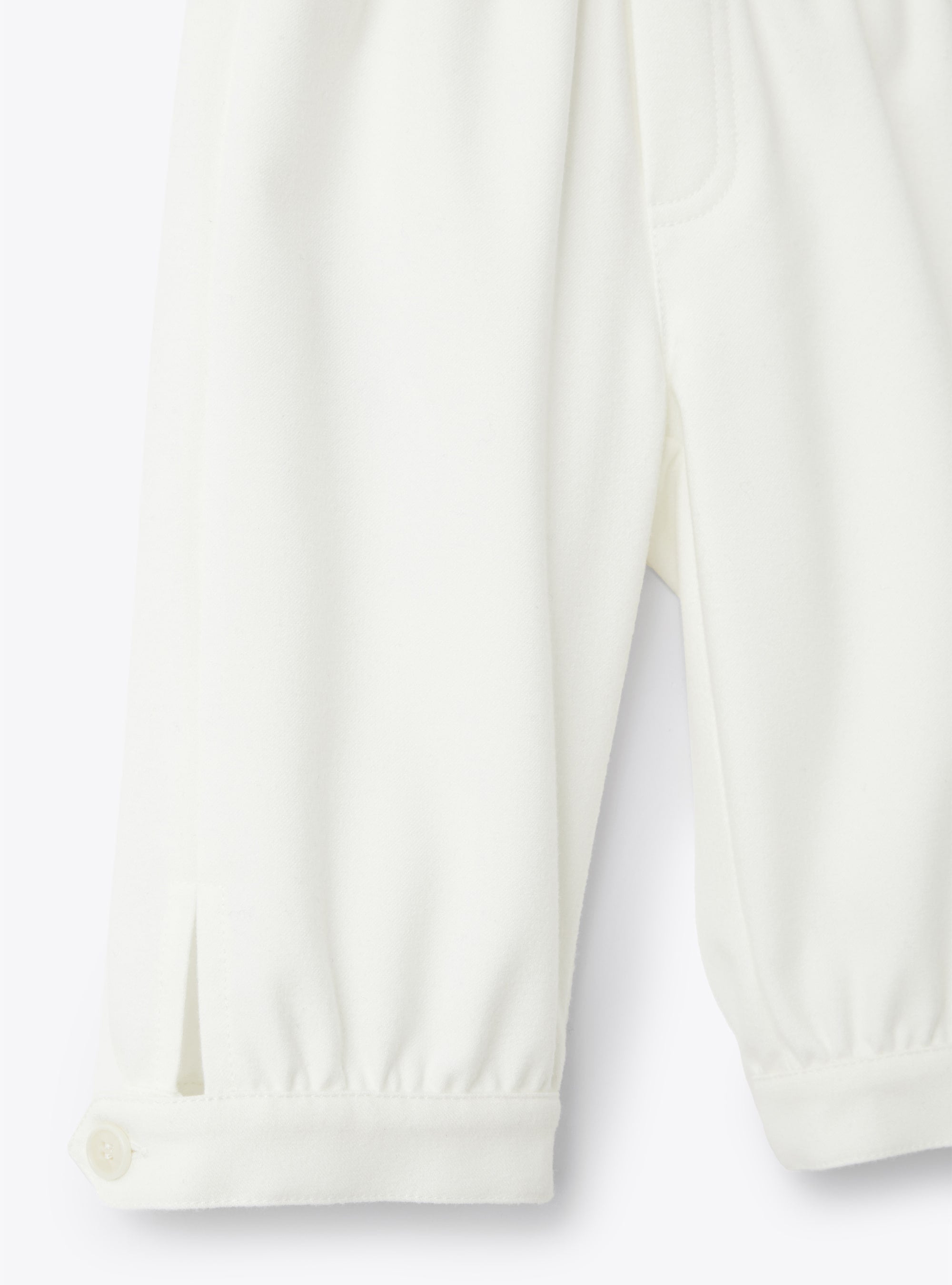 Overalls with removable braces - Milk