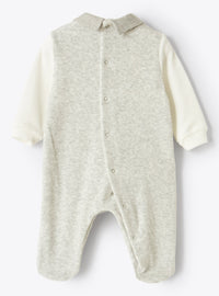 Pyjamas with straps - Bianco & Nuvola