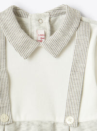 Pyjamas with straps - Bianco & Nuvola