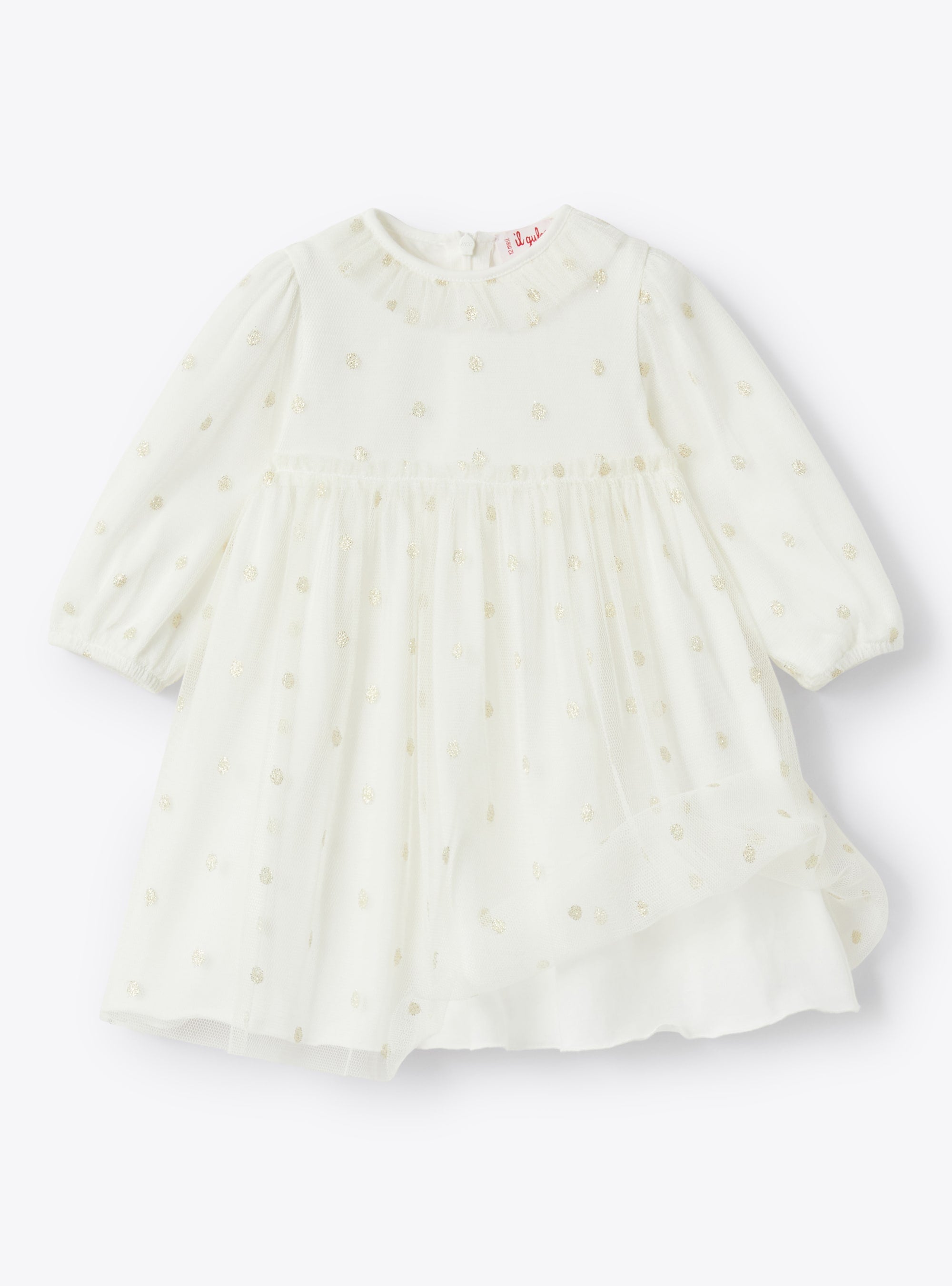 Spot tulle dress - Oro