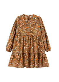 Fox print dress - Cannella