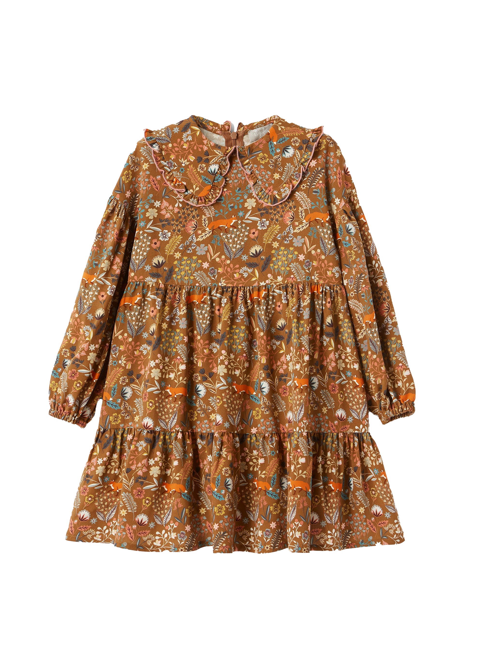 Fox print dress - Cannella