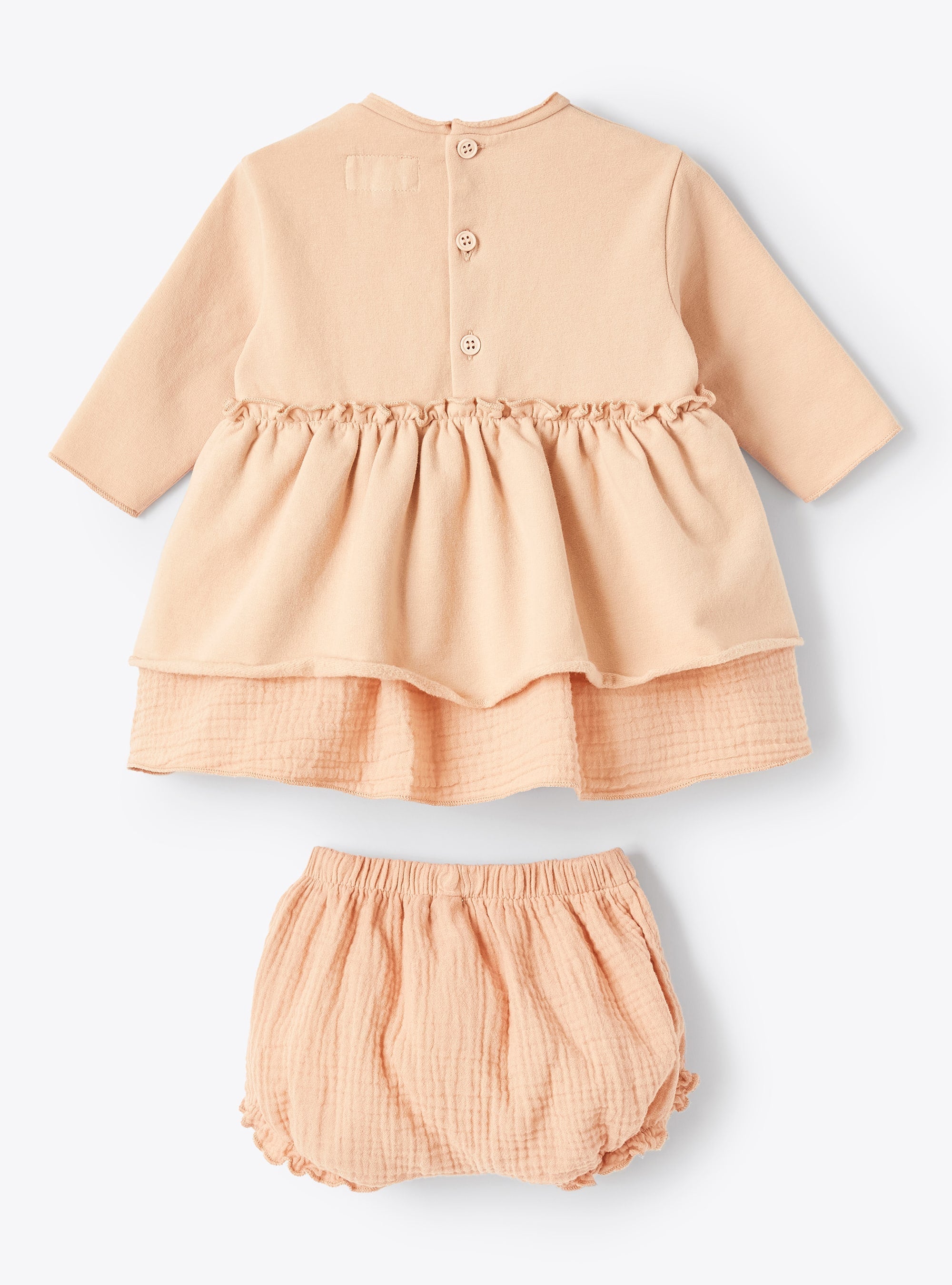 Two-piece set with ruffles - Frappe